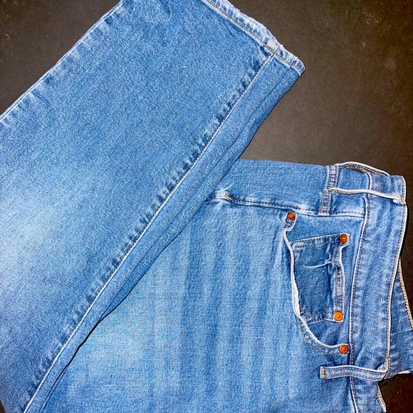 Madewell Denim - Madewell Perfect Vintage Straight Jean - 18W - like new! Only worn twice!